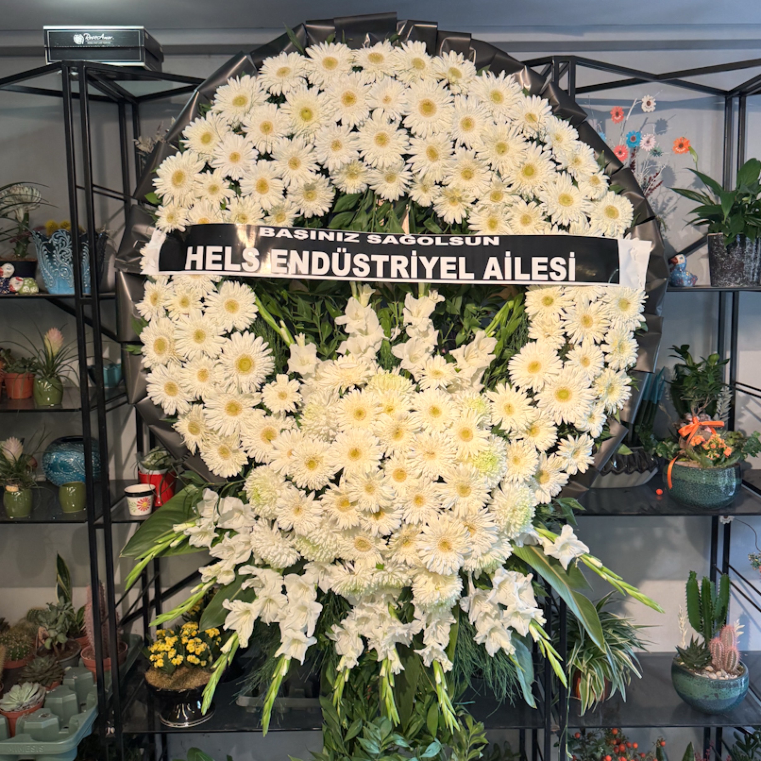 Beyaz Cenaze Çelengi