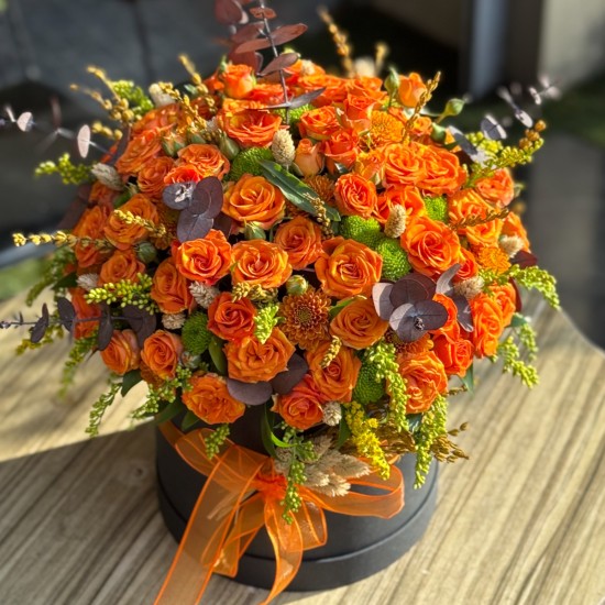 Orange Mini Güller