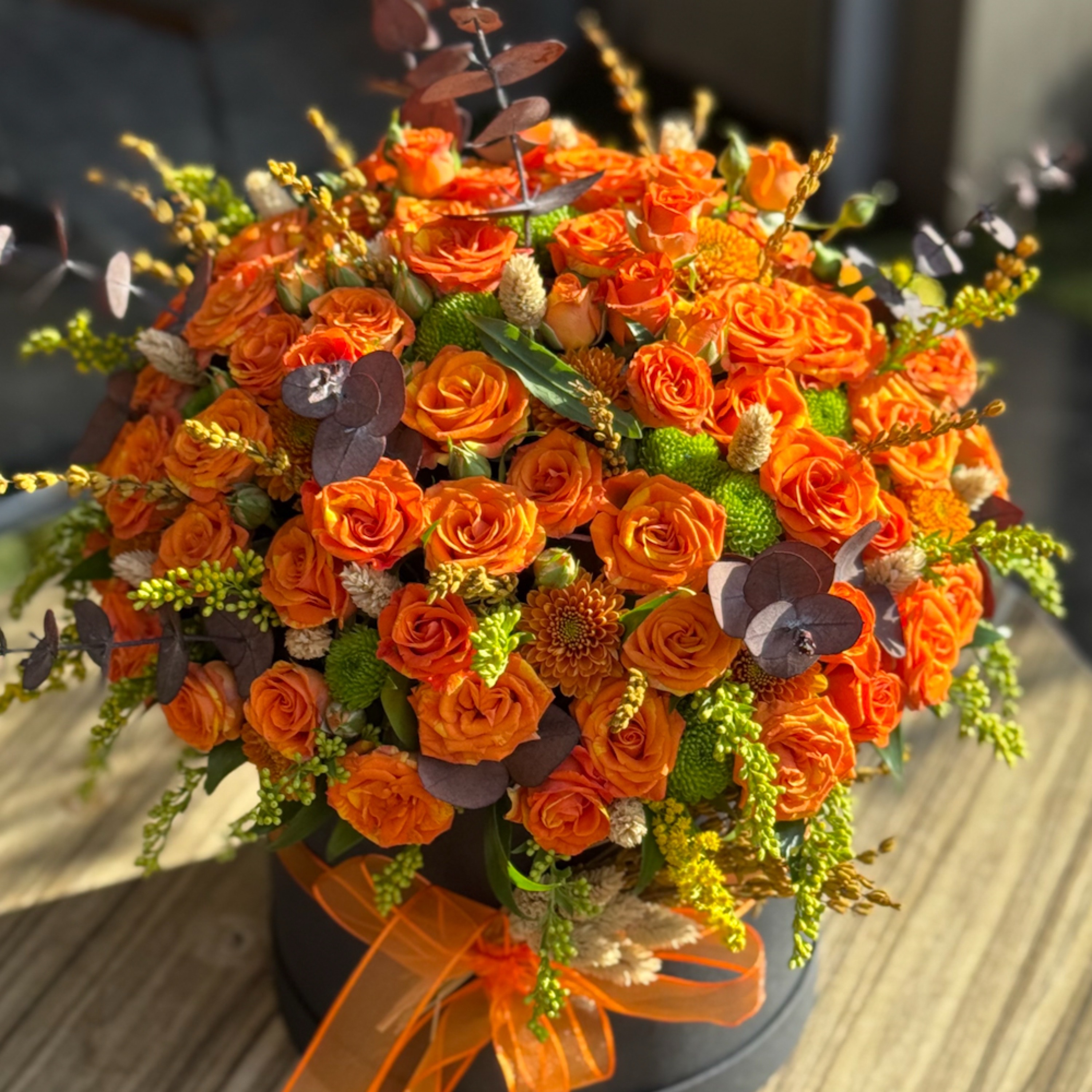 Orange Mini Güller