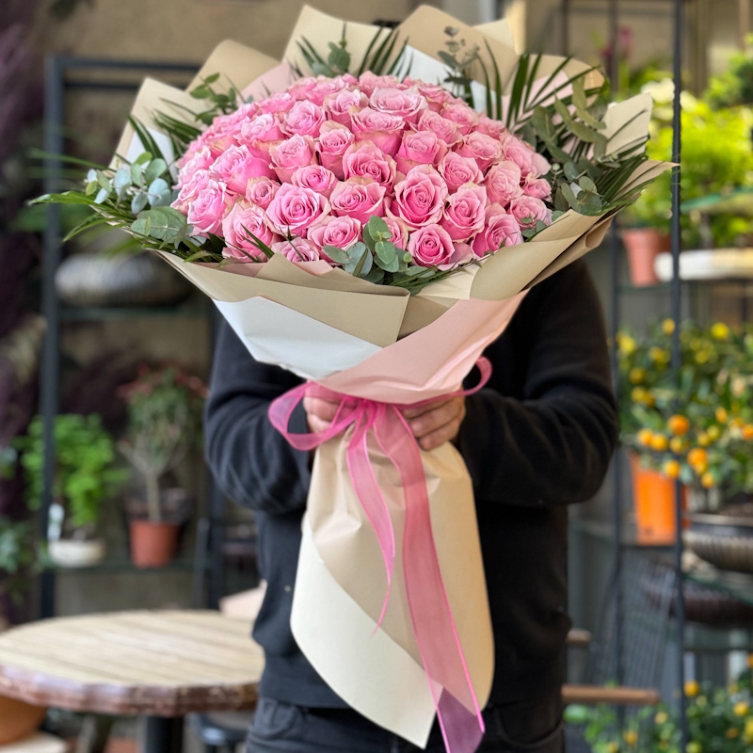 Pembe Gül Buketi