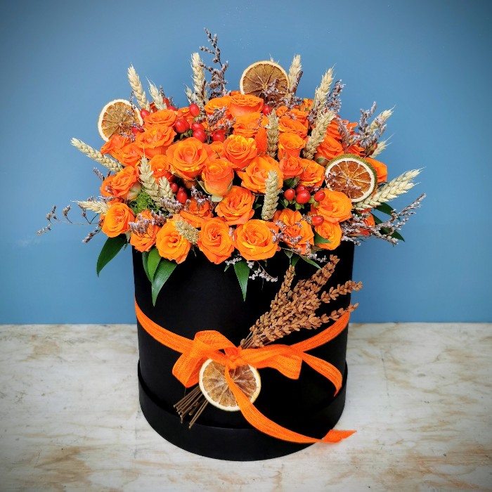Orange Mini Güller