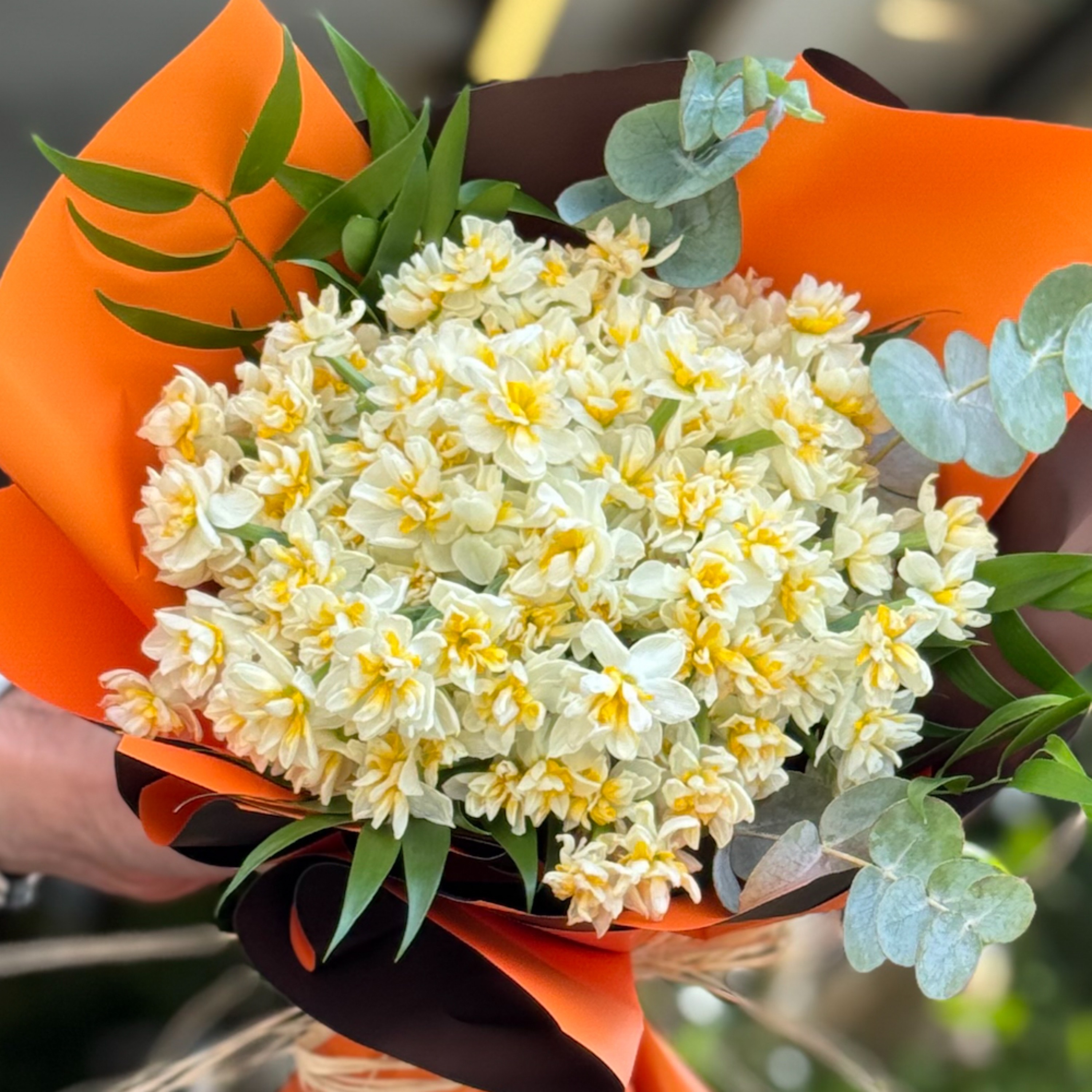 Nergis Çiçeği Buketi