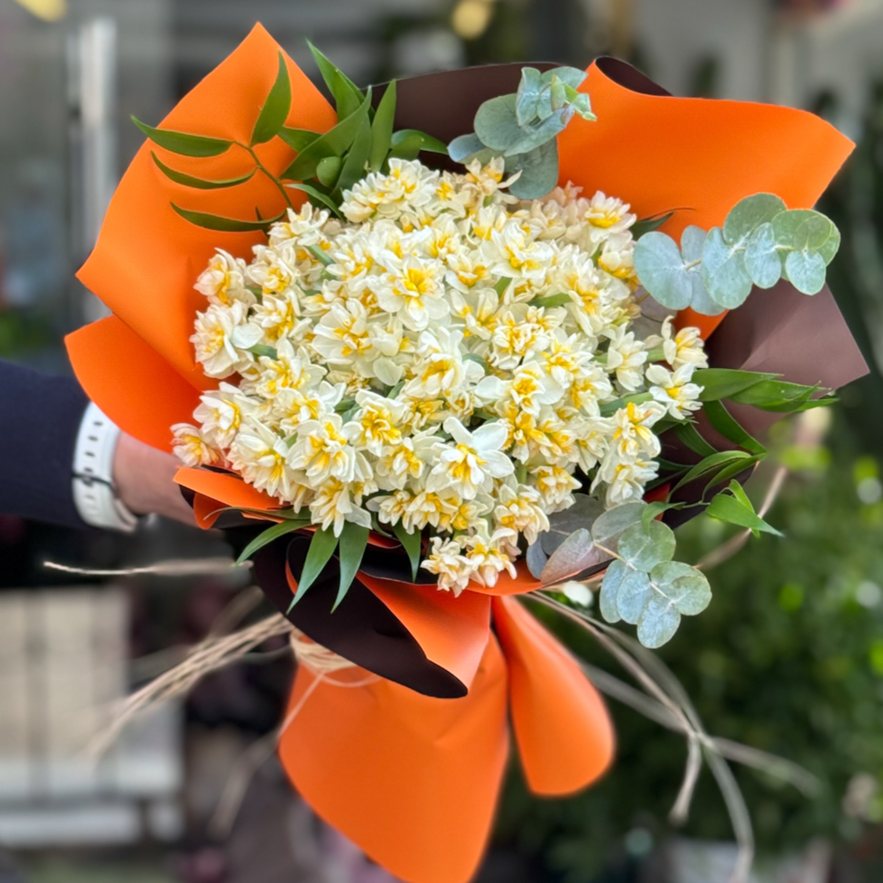 Nergis Çiçeği Buketi