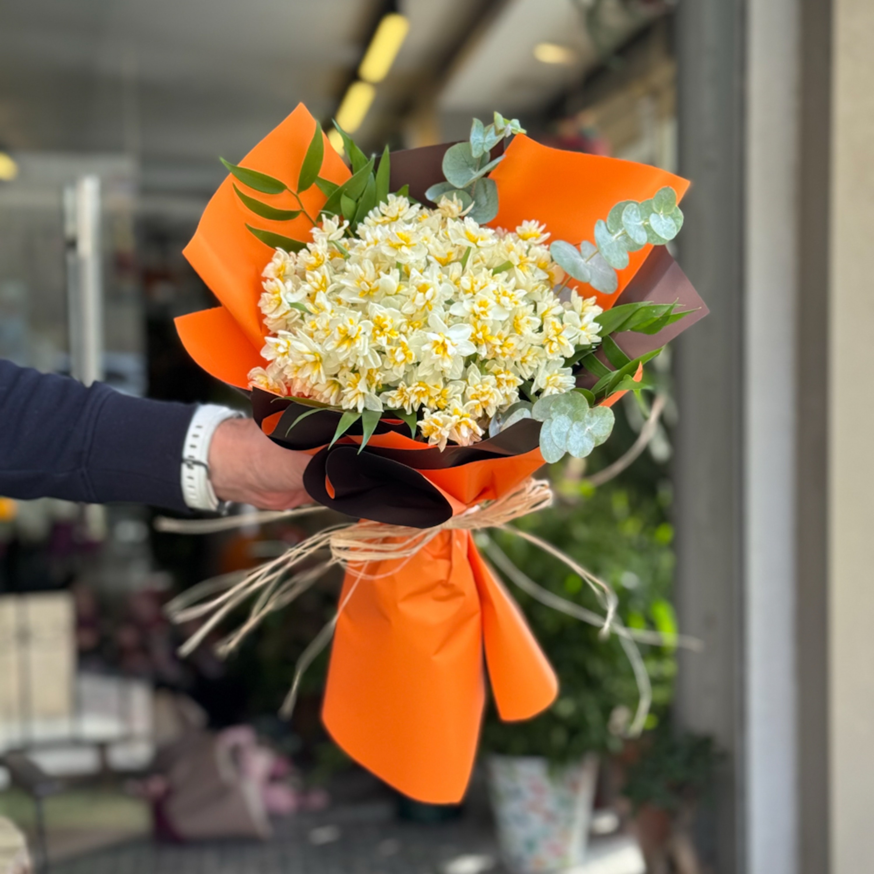 Nergis Çiçeği Buketi