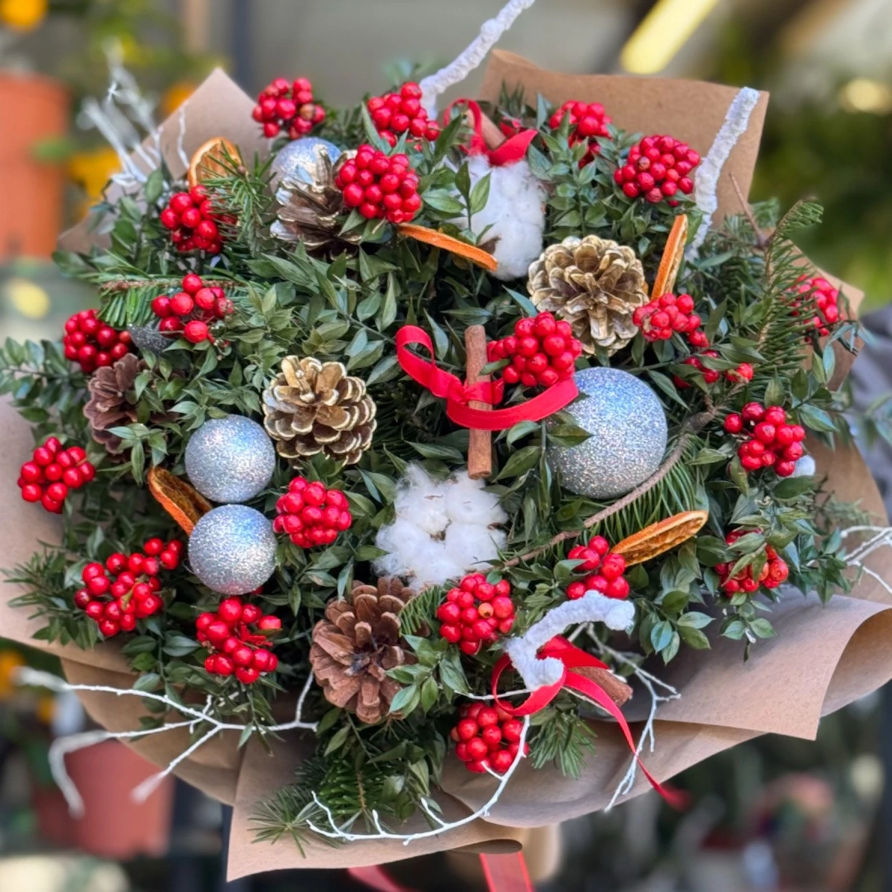 Yılbaşı Şans Çiçeği Kokina