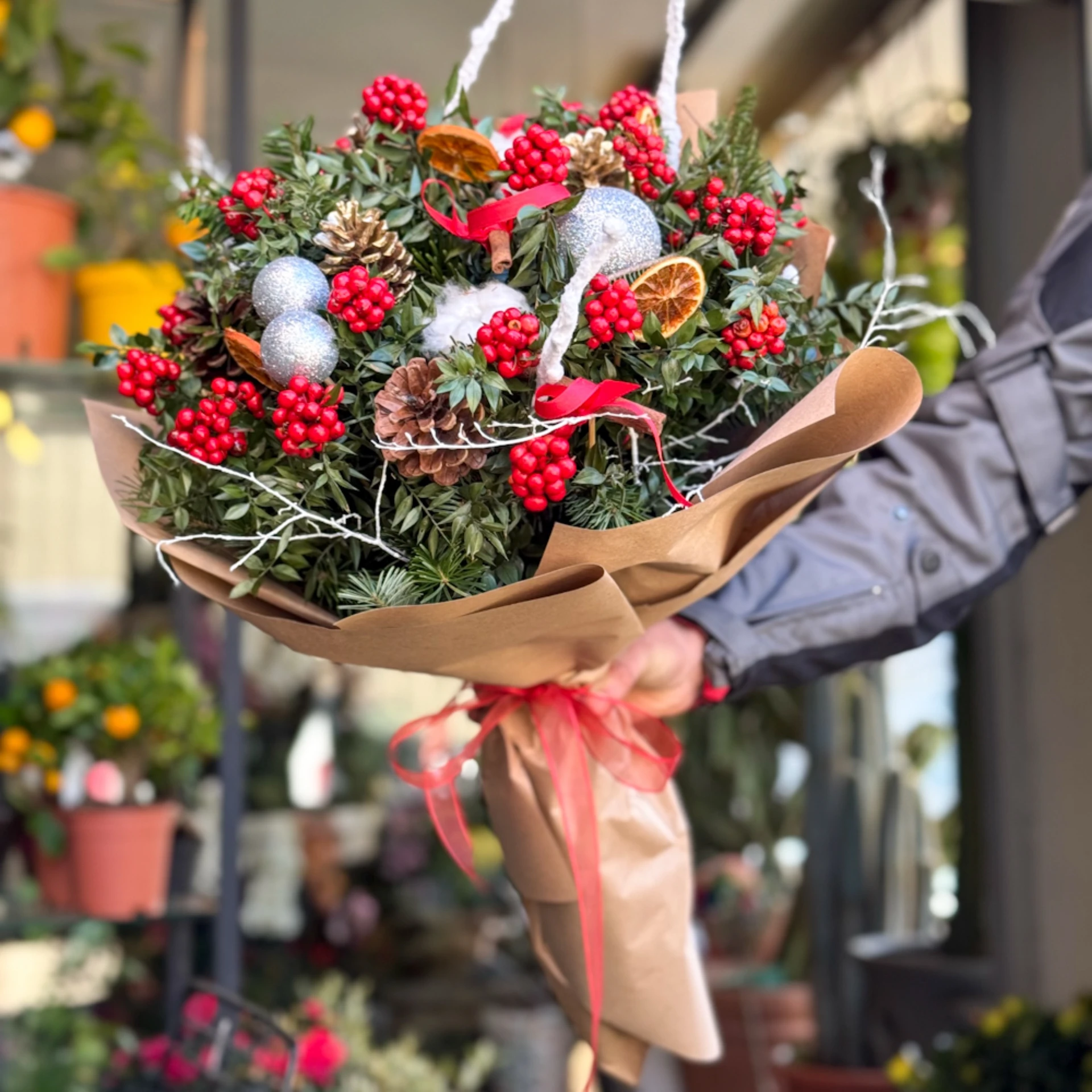 Yılbaşı Şans Çiçeği Kokina