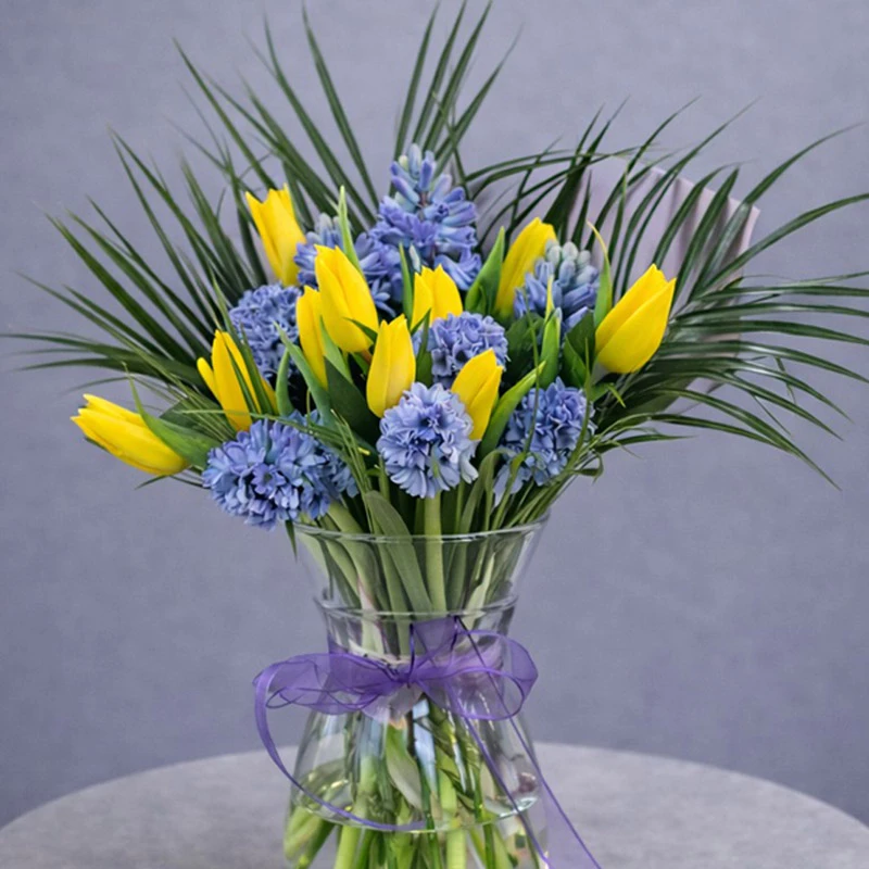 Sarı Lale ve Mor Sümbüller