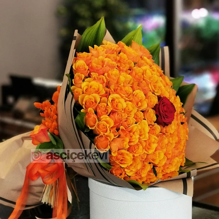 Aşk Ateşi 101 Gül