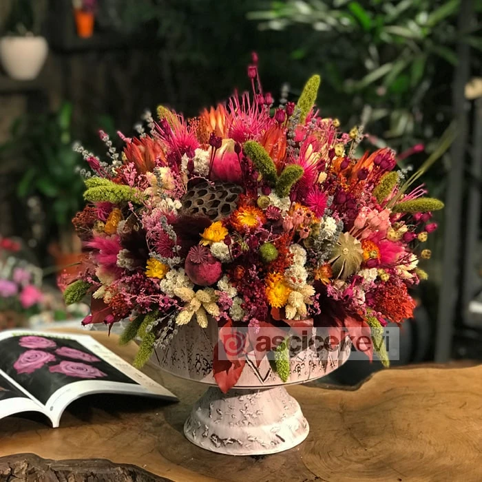 Ibradı Kuru Çiçek Tanzim