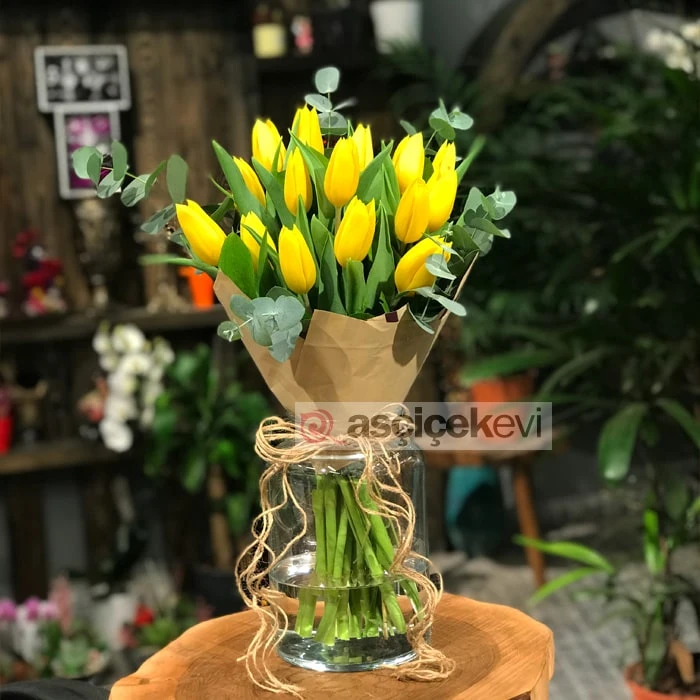 Sana Sarı Laleler Aldım